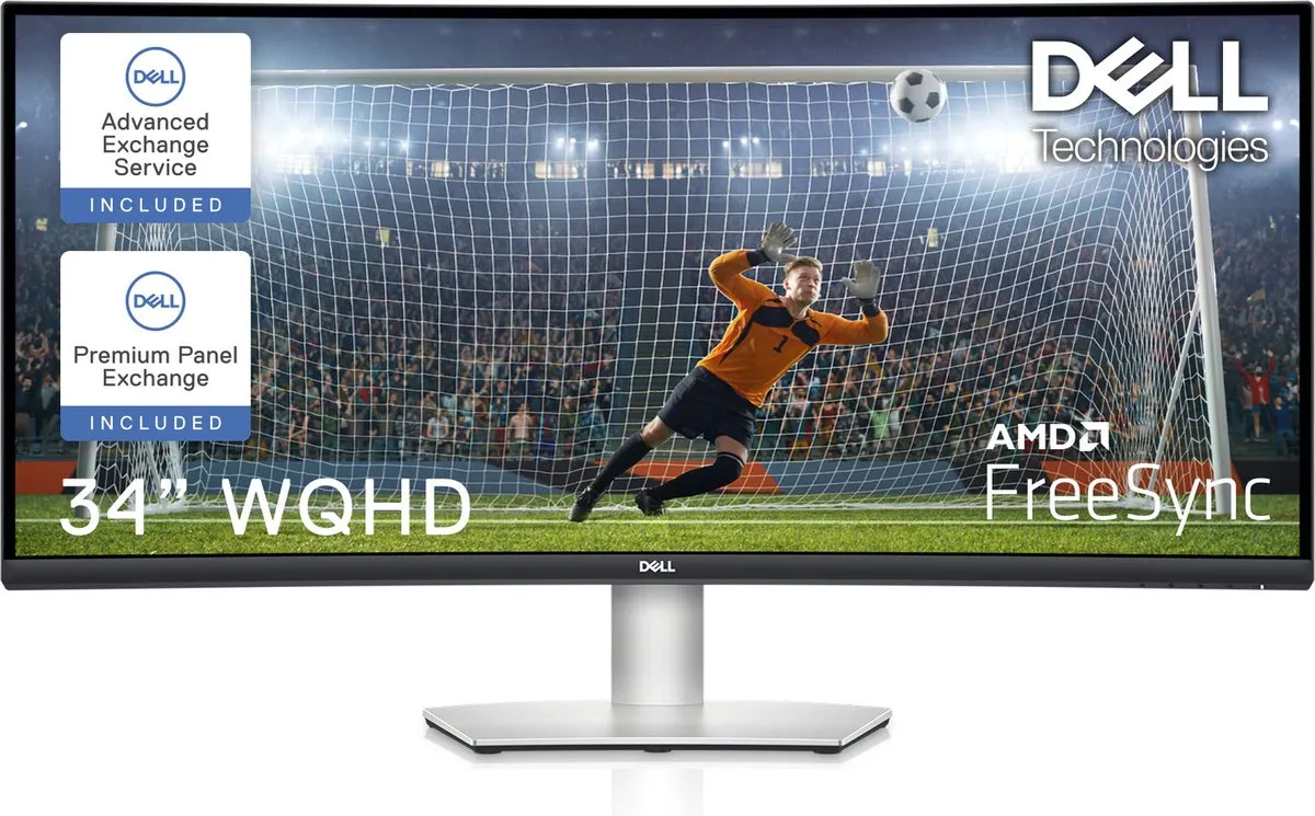 Dell S Series S3423DWC Curved Monitor 34 Inch