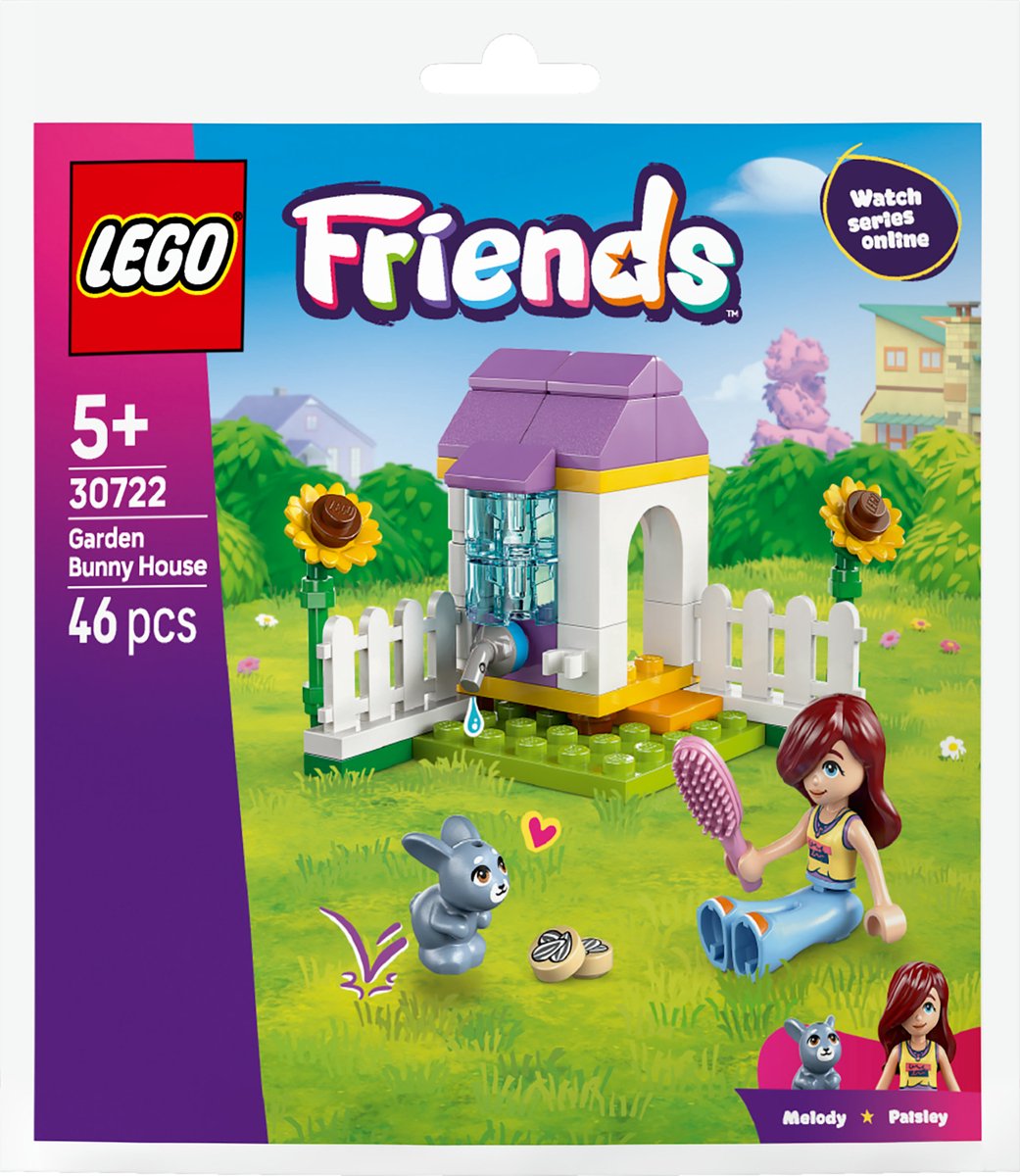 LEGO Friends 30722 - Konijnenhok in de Tuin (paperbag)