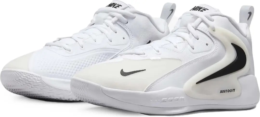 Nike Air Zoom Hyperset 2 Volleybalschoenen FQ7070-101 - 41 - Wit/Zwart