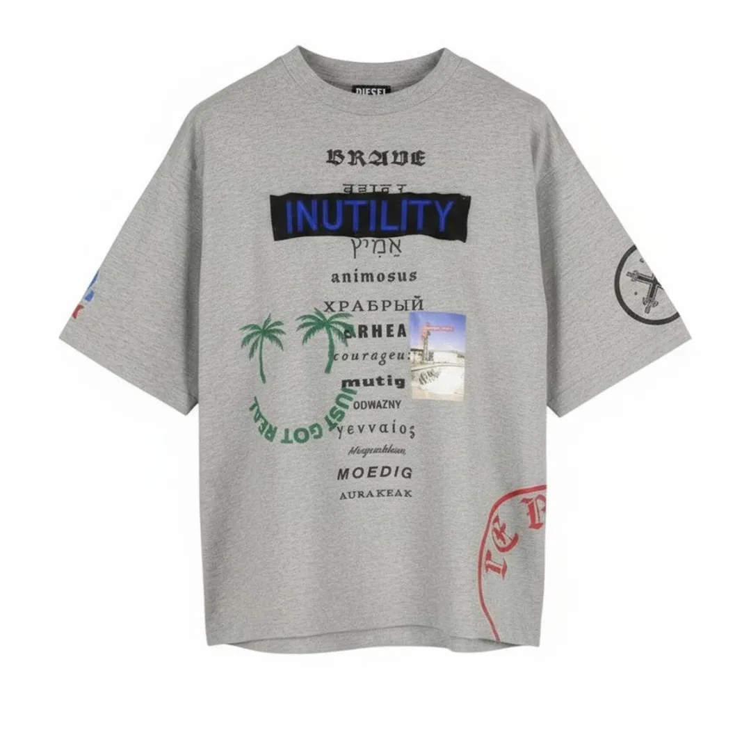 Diesel T-balm-b2 Heren T-shirt