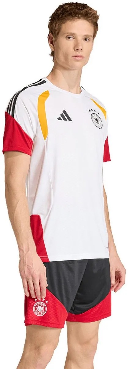 adidas Sportshirt KB4440 - 2XL - Wit/Rood/Geel