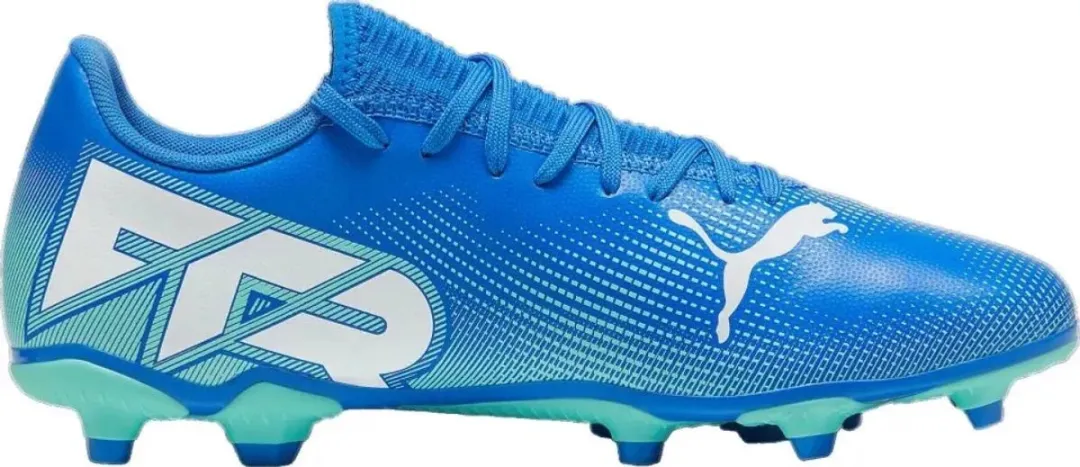 PUMA Future 7 Play Voetbalschoenen - Maat 47 - Blauw/Wit