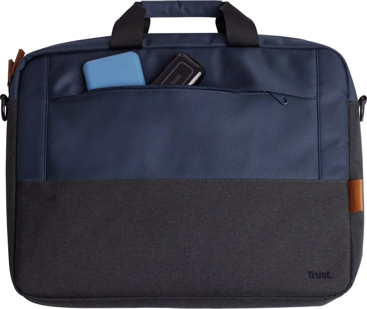 Trust Lisboa Laptoptas 16 inch - Blauw - 2 Vakken