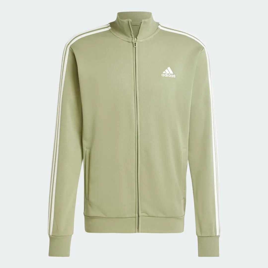 Adidas Sportswear Basic 3-Stripes Trainingspak JD9859 - Groen XS