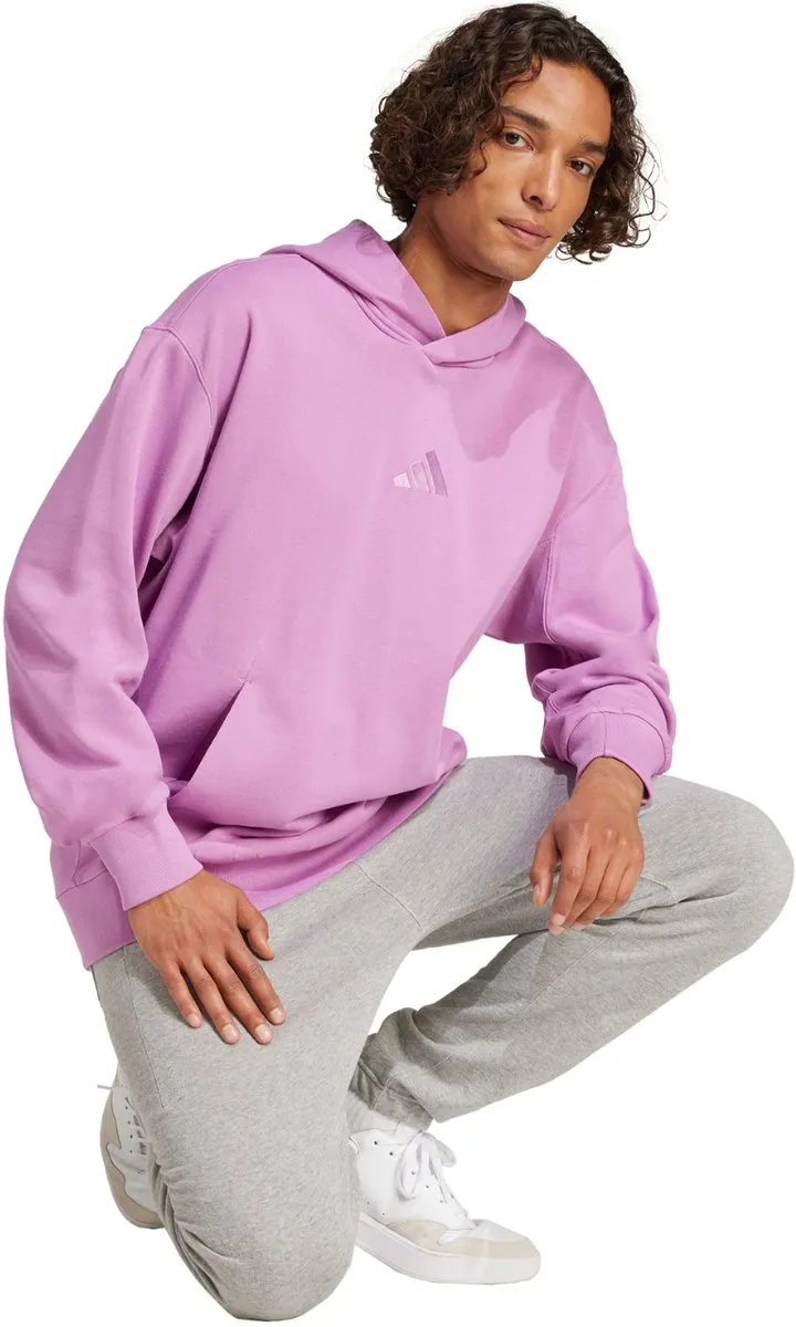 adidas ALL SZN French Terry Hoodie Heren - Paars