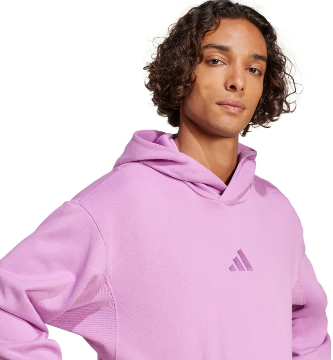 adidas ALL SZN French Terry Hoodie Heren - Paars