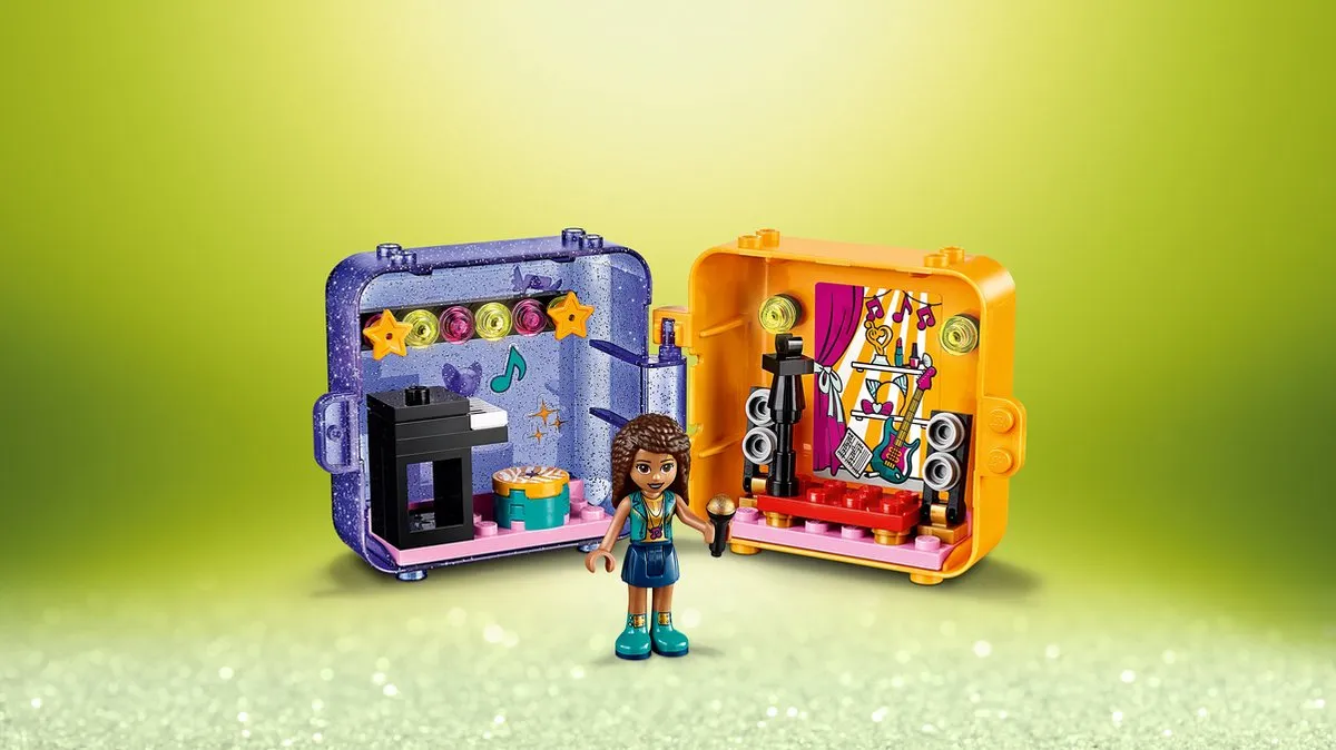 LEGO Friends Andrea Speelkubus 41400 - 1 Minifiguur - afbeelding 4 van 6