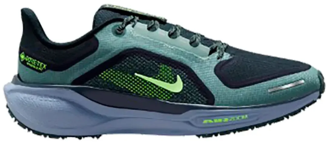 Nike Air Zoom Pegasus 41 GTX Hardloopschoenen 45.5 - Zwart/Groen
