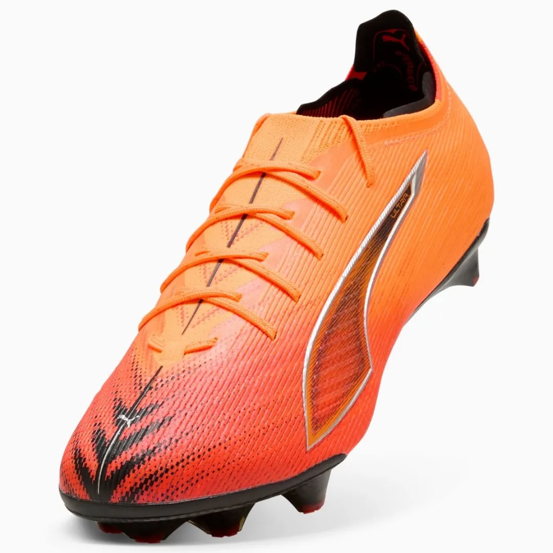 PUMA ULTRA 6 CARBON FG Voetbalschoenen - 42.5 - Zwart/Oranje