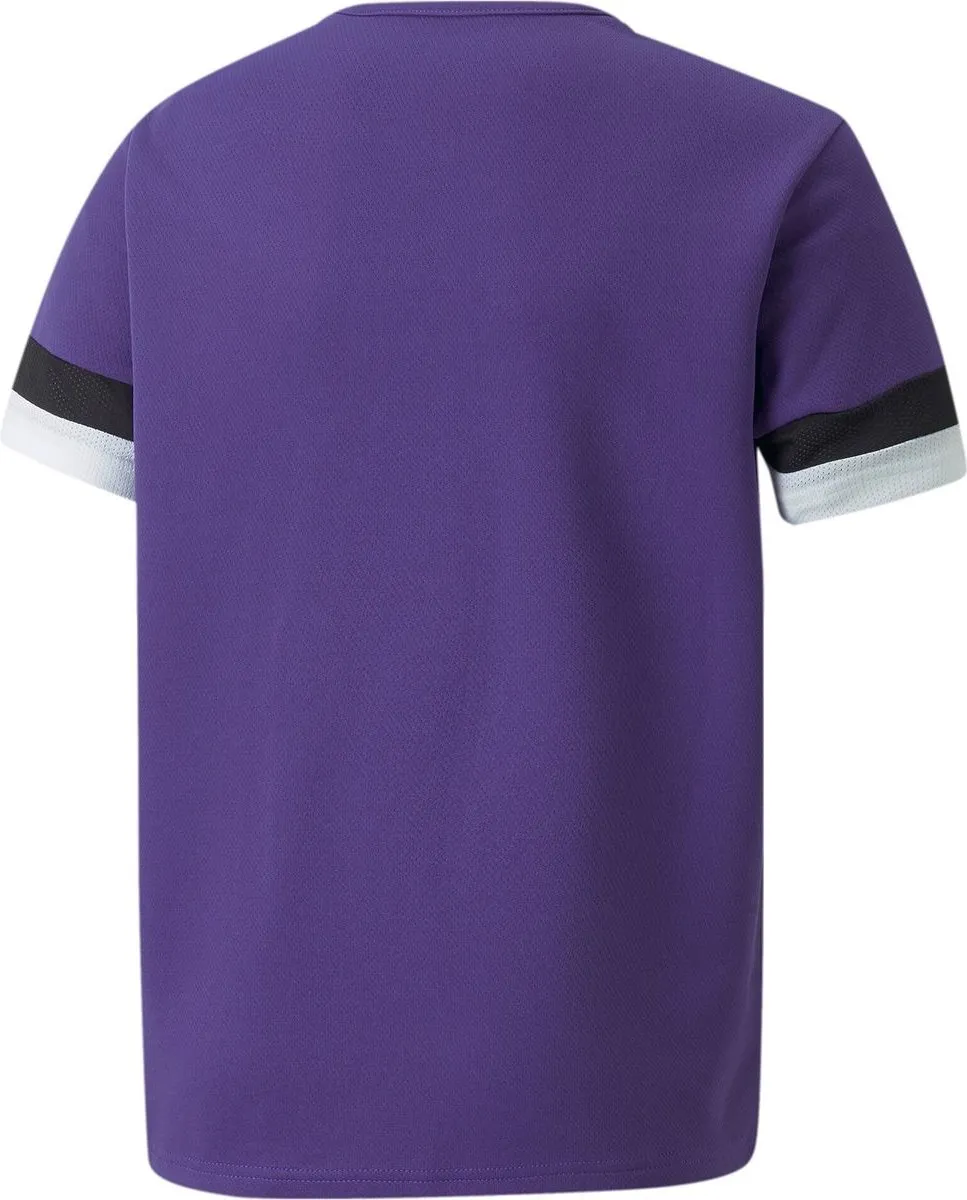 PUMA Teamrise Shirt Korte Mouw Kinderen 152 - Paars