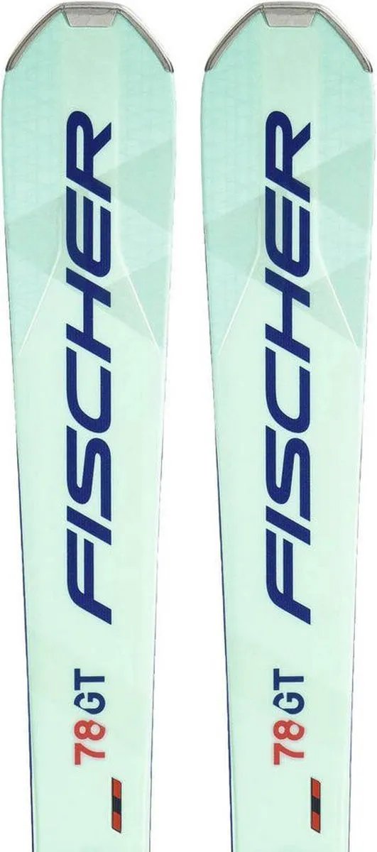 Fischer RC One 78 GT RT+RSW 10 Alpine Ski's 166cm - Lichtblauw