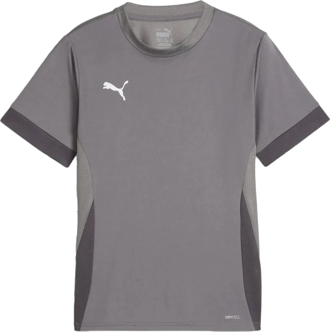 PUMA Kinder TeamGoal Matchday Jersey 705748 - 140 - Cast Iron/Wit/Grijs