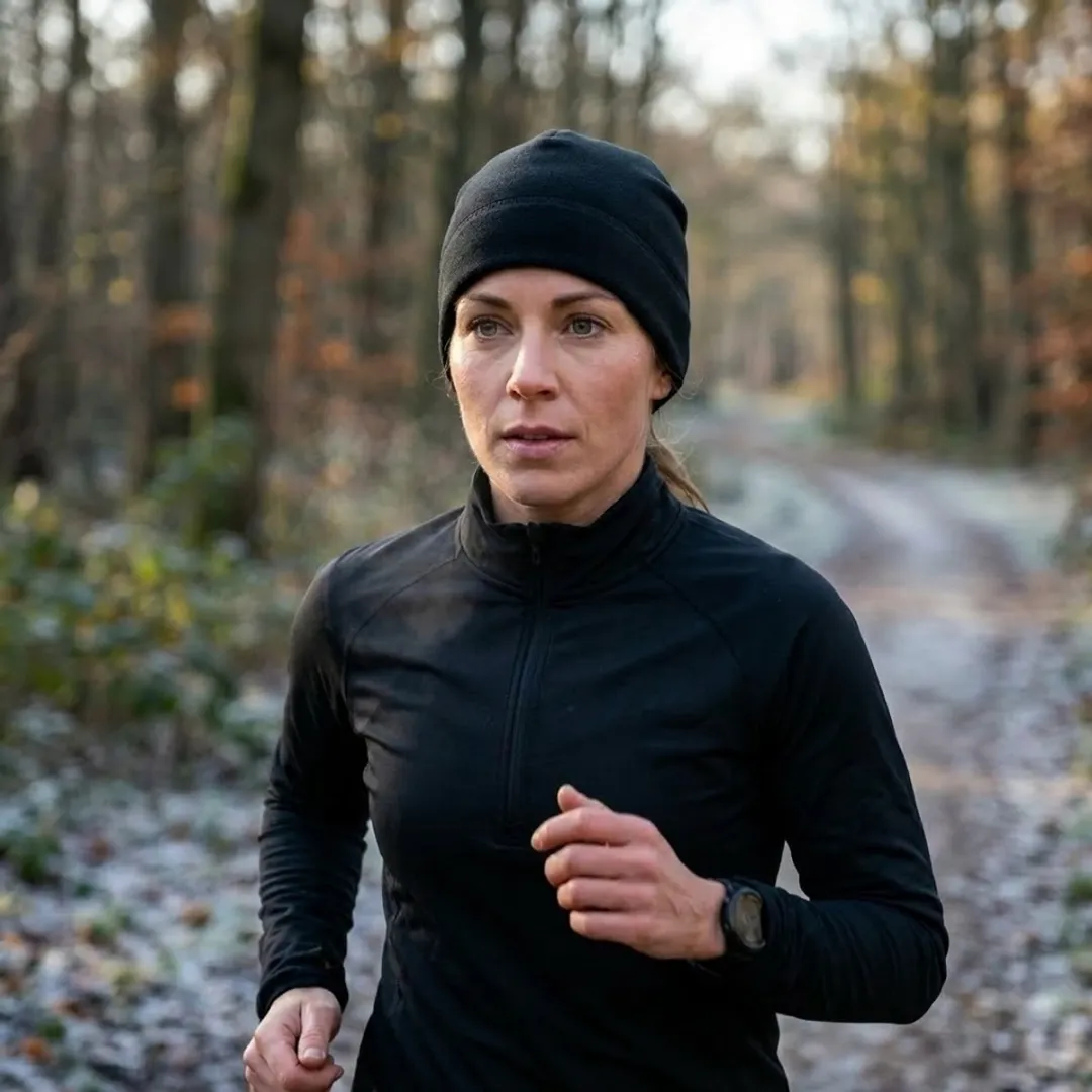 NUVEX Hardloop Muts - Zwart