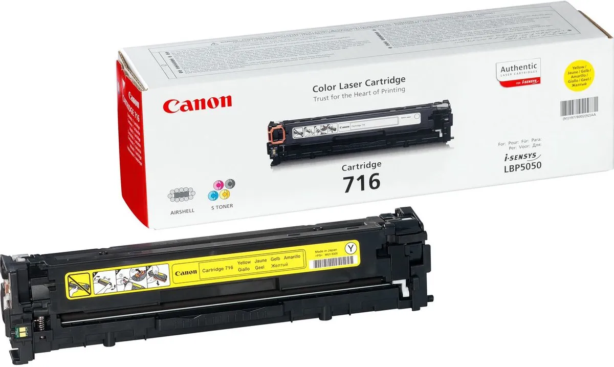 Canon 716 Geel Tonercartridge