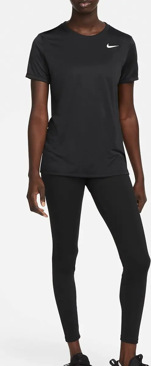 Nike Dri-FIT Shirt Dames L - Donkerblauw - afbeelding 6 van 6