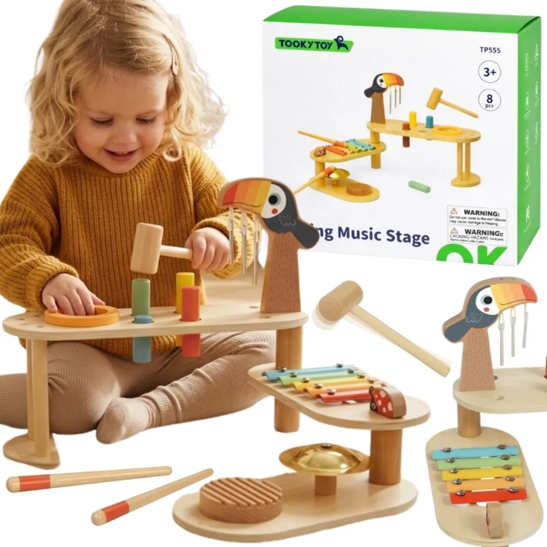 Tooky Toy Educational Music Tafel Toucan
