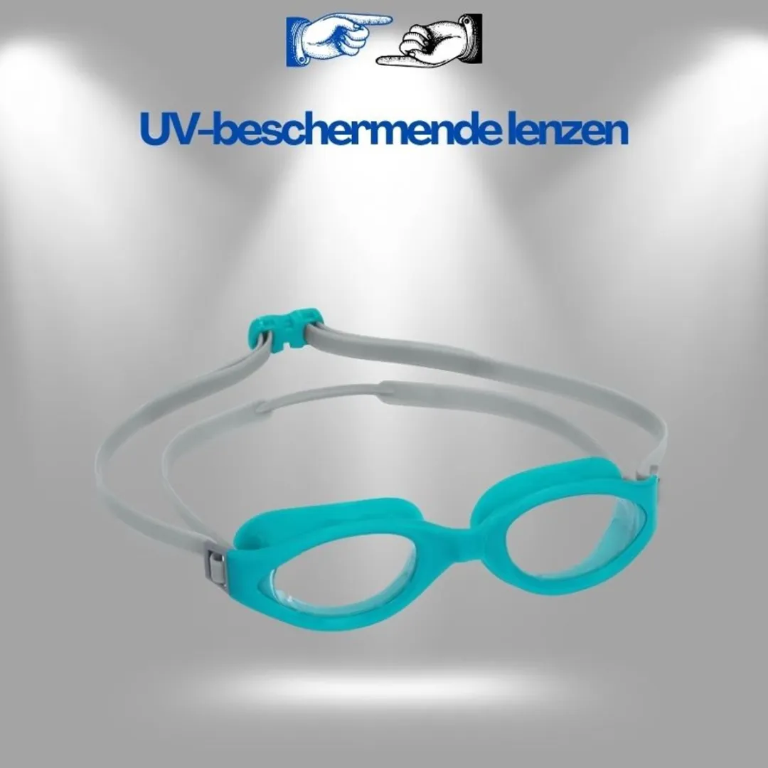 Bestway Zwembril 21077 - UV-bescherming Anti-Fog - Blauw