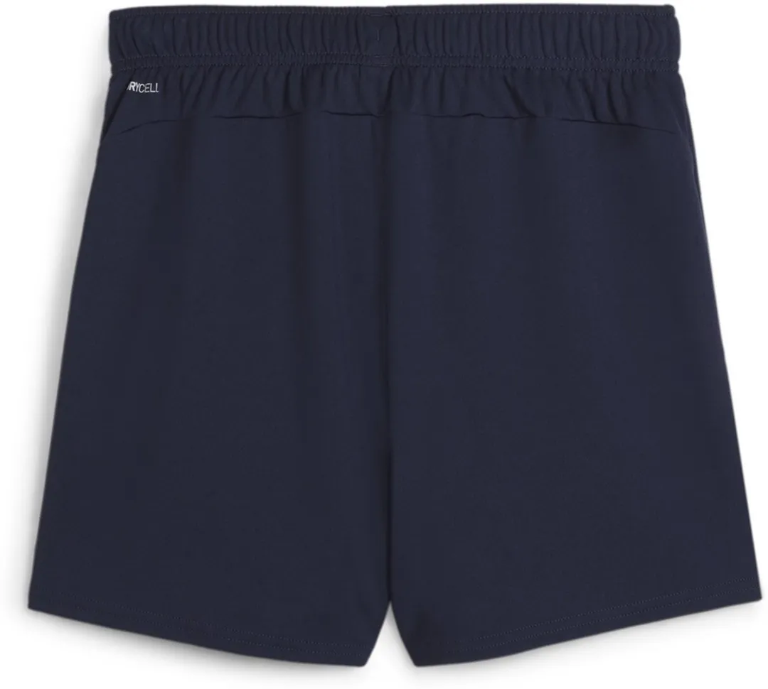 PUMA Damen TeamGoal Shorts - XS - Navy/White