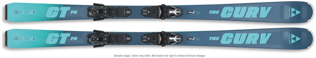 Fischer The Curv GT 76 TPR + RSW 10 Ski's
