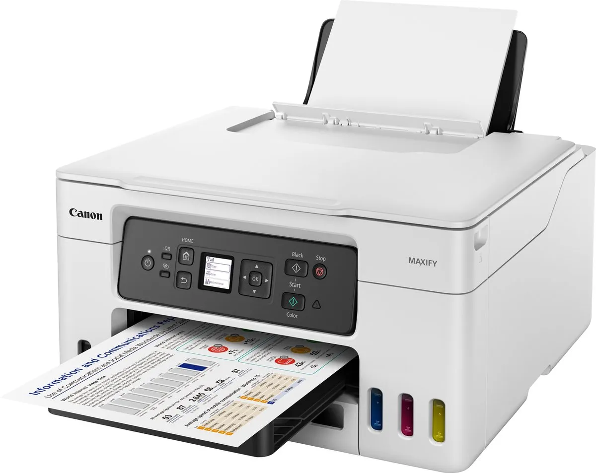 Canon MAXIFY GX3050 MegaTank Printer Wit