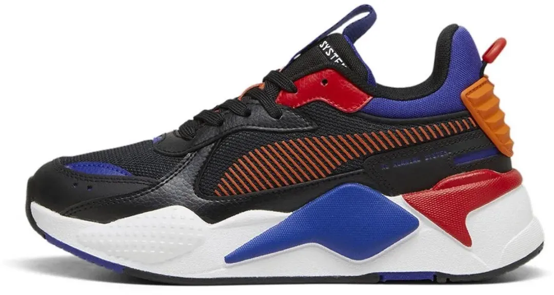 PUMA RS-X Geek Schoenen - 37 - Zwart/Lapis Lazuli - afbeelding 6 van 6