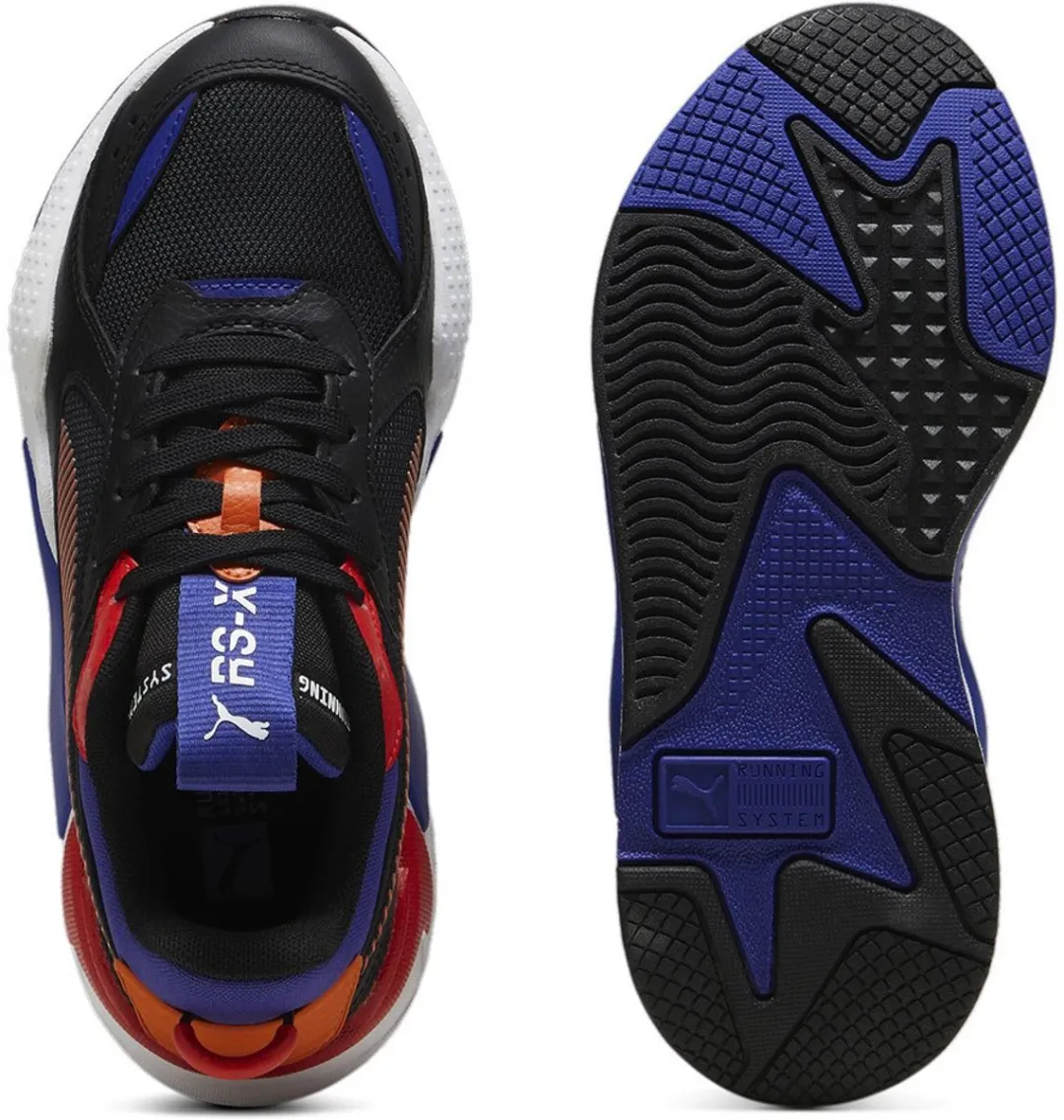 PUMA RS-X Geek Schoenen - 37 - Zwart/Lapis Lazuli - afbeelding 2 van 6