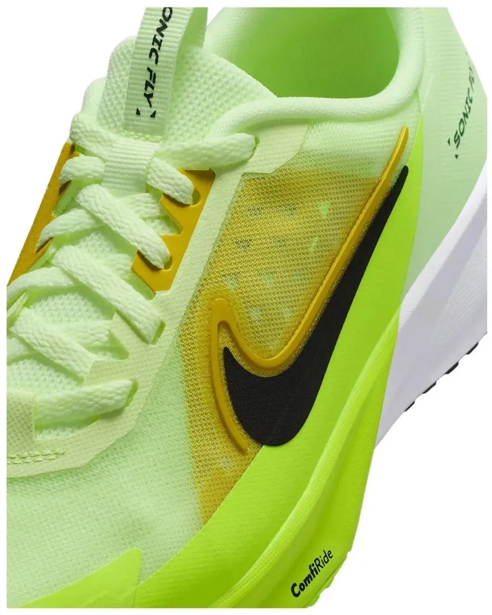 Nike Sonic Fly Hardloopschoen - Barely Volt/Black-Volt-Bright Citron 7Y