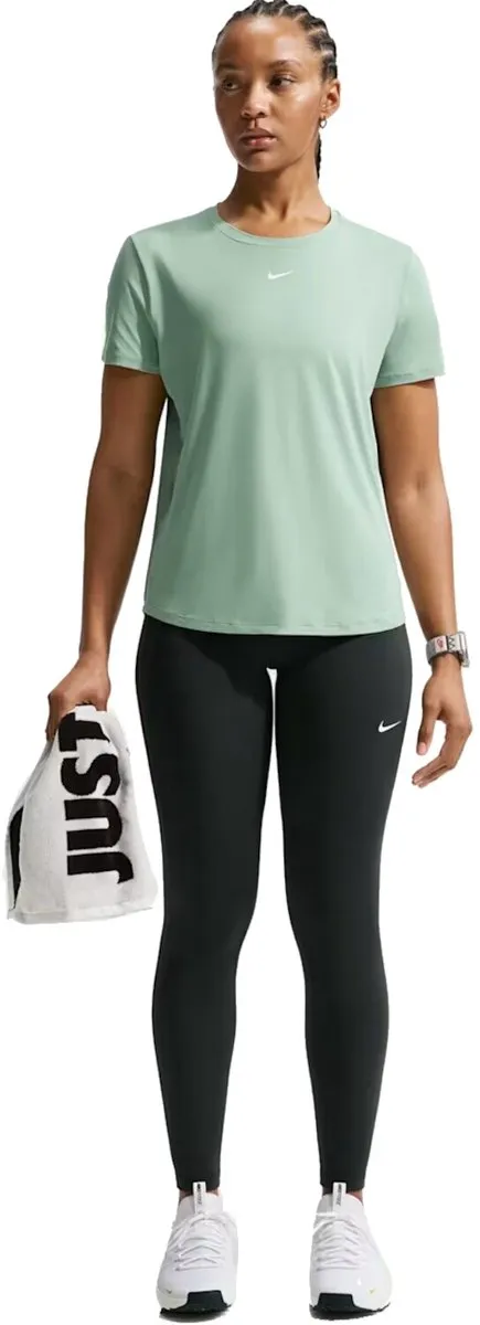 Nike One Classic Dri-FIT Dames Training T-shirt Fn2798-007 - XS - Zwart