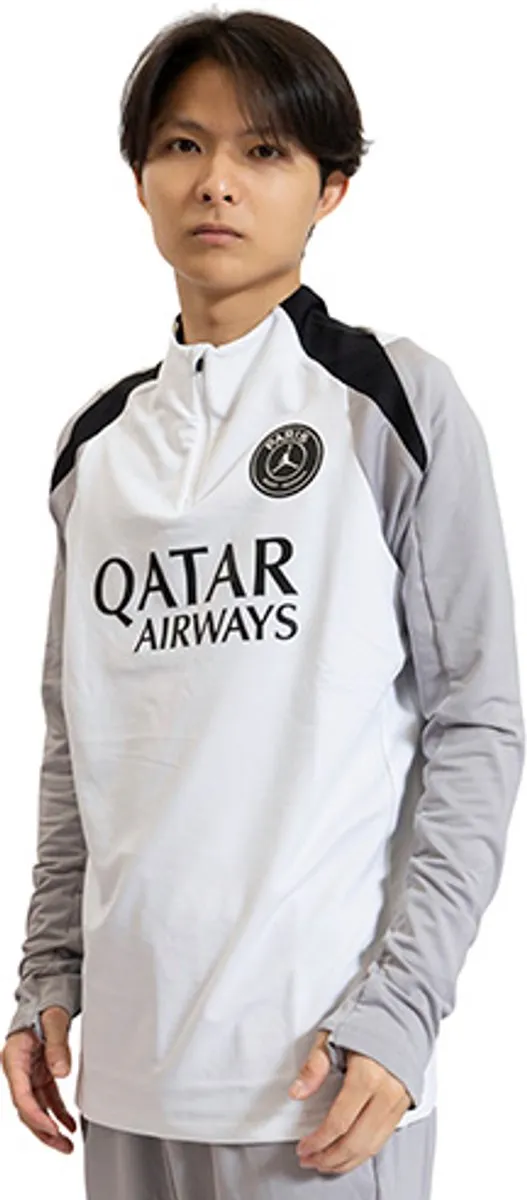 Nike PSG Drill Top 2025/2026 IO4834-100 - Grijs/Wit - XL