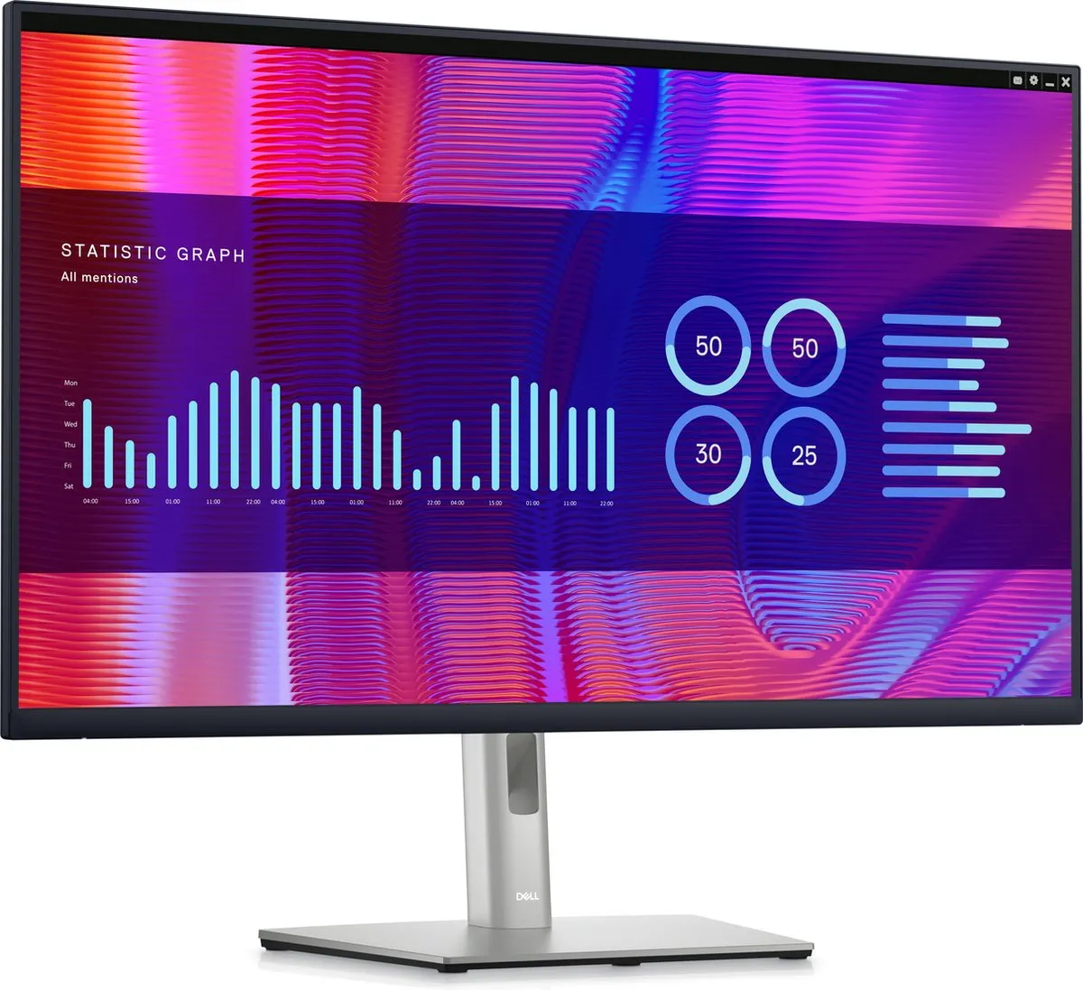 Dell P3223DE Monitor - 32 Inch QHD IPS