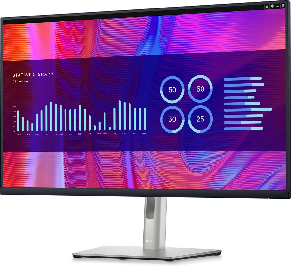 Dell P3223DE Monitor - 32 Inch QHD IPS