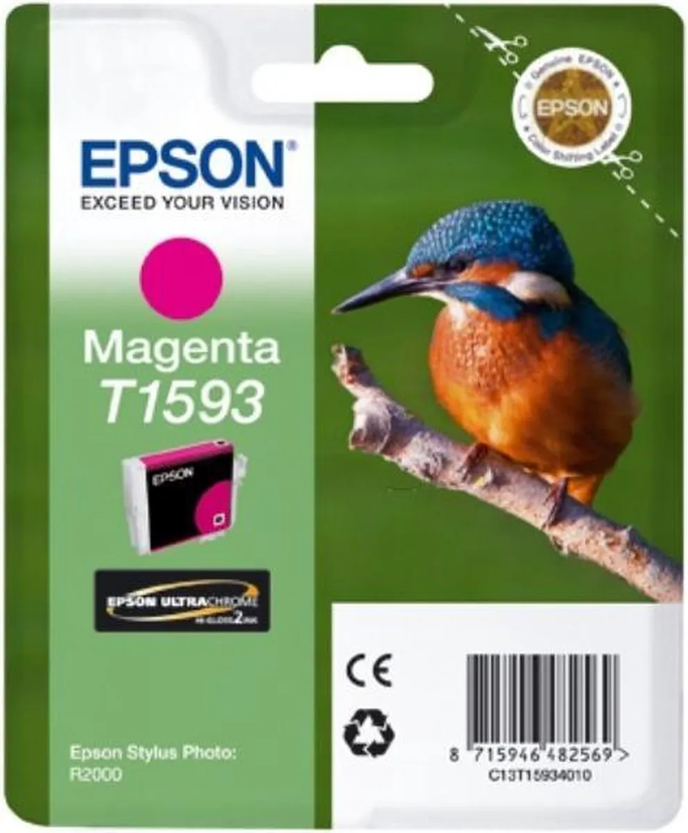 Epson T1593 Magenta Inktcartridge