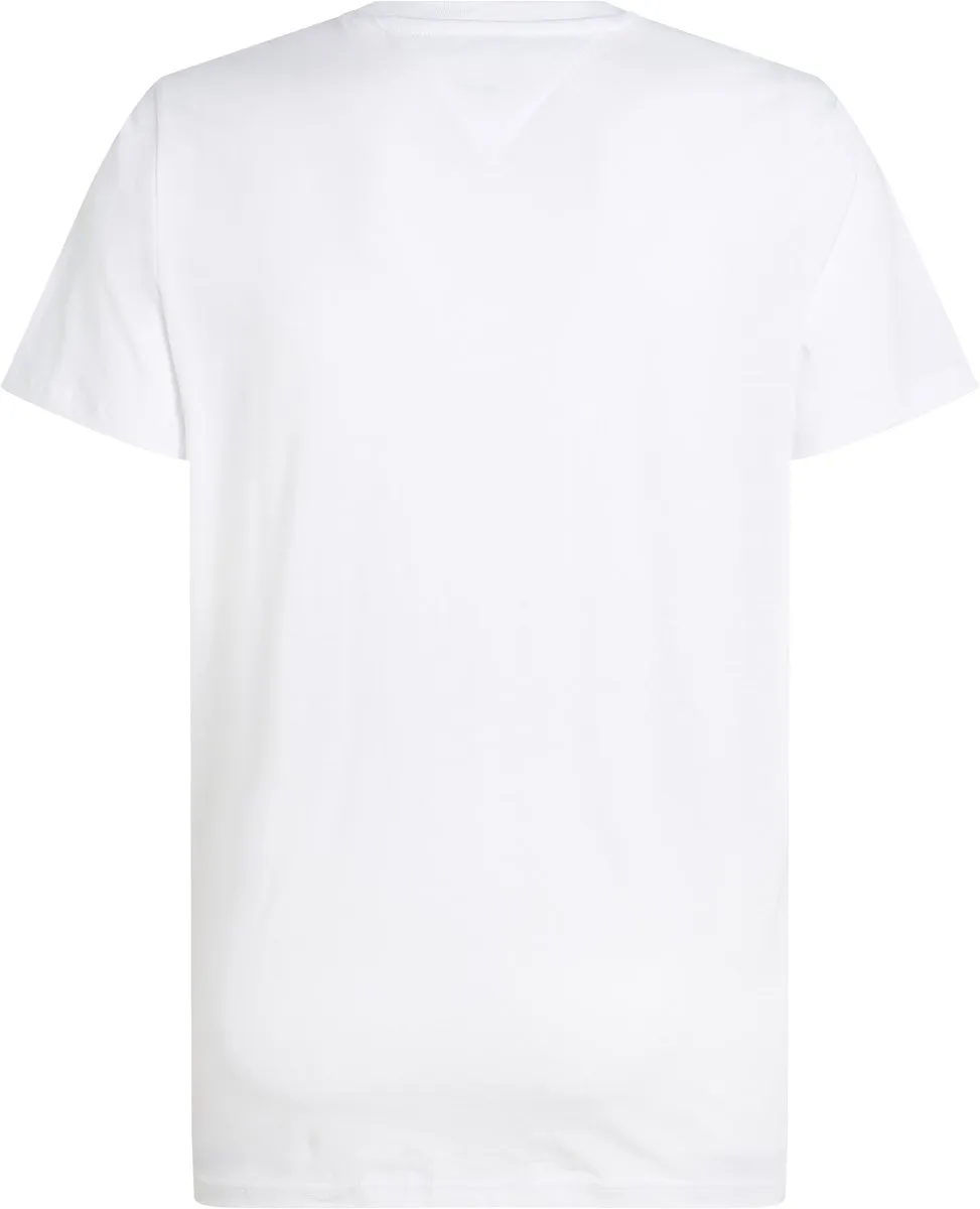 Tommy Hilfiger TJM SLIM ESSENTIAL F Sportshirt S - Wit