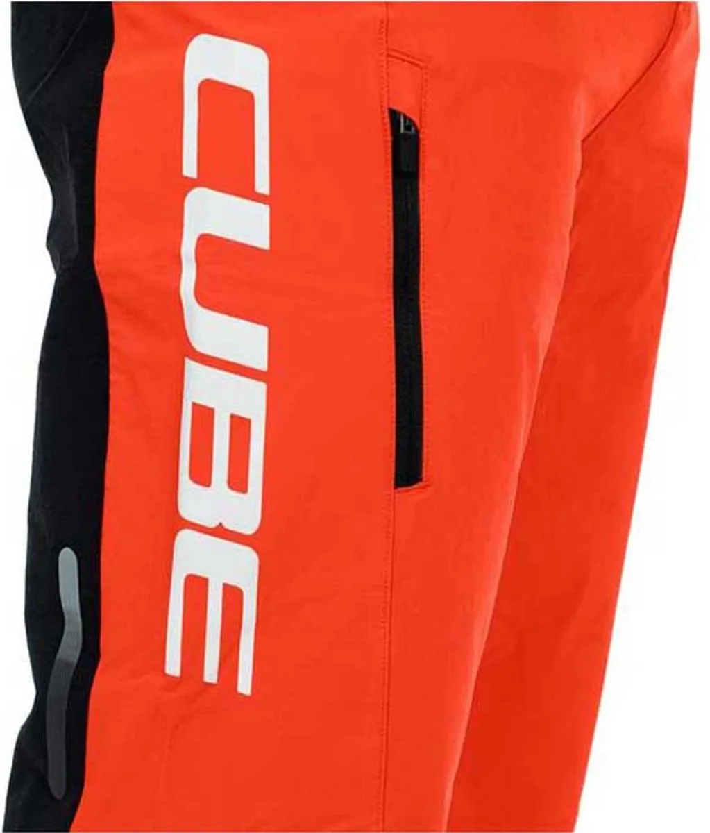 Cube Teamline Baggy Shorts - Rood XL