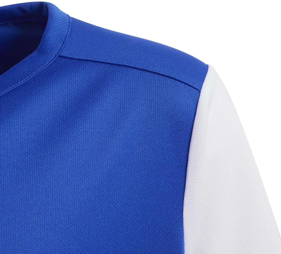 Adidas Estro 19 Shirt Korte Mouw Kinderen 152 - Royal/Wit