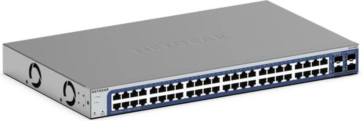Netgear GS748T Smart Managed Switch 48x 1Gbps - Grijs