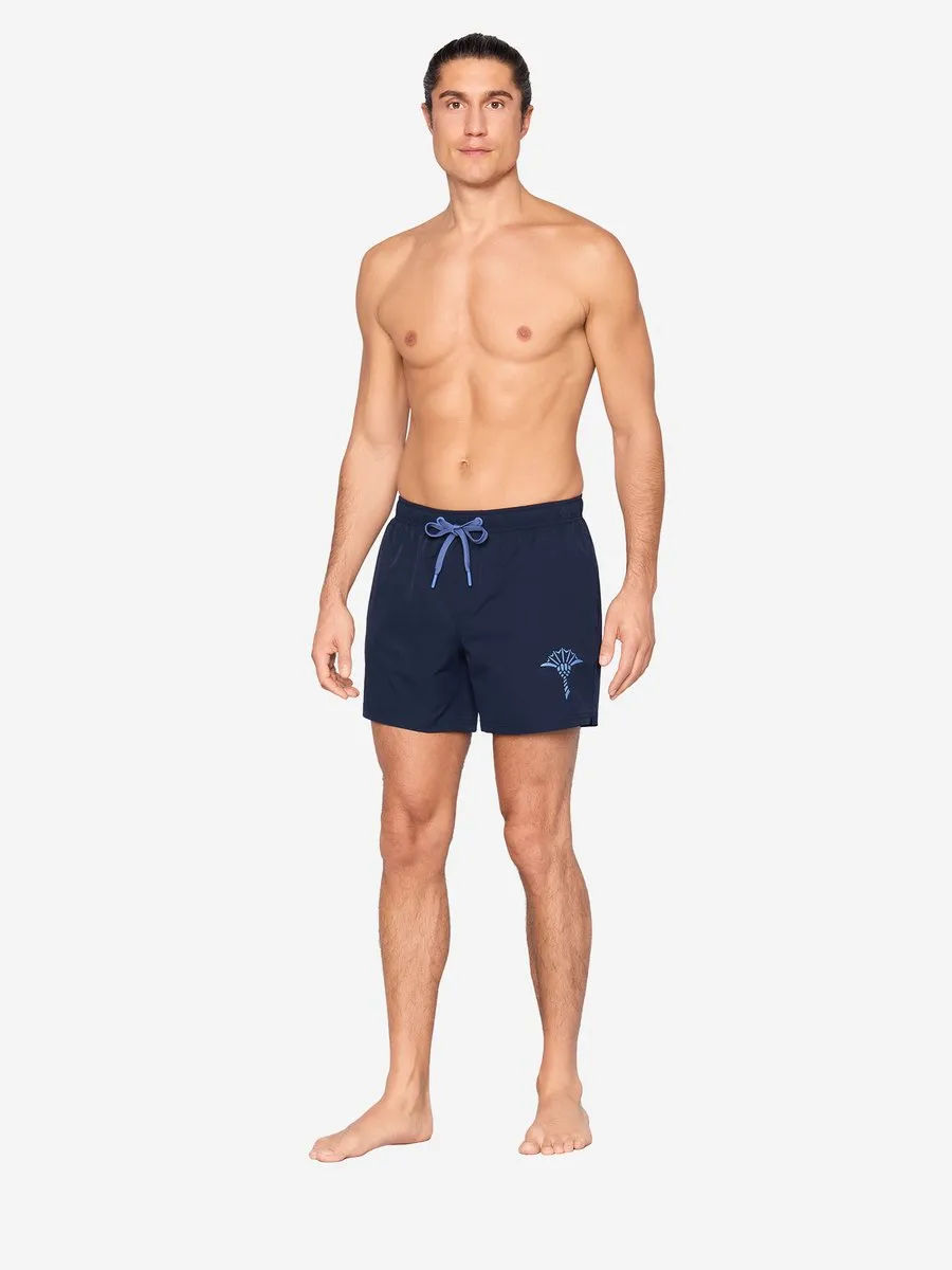 Joop! Mediterran Badeshorts - Donkerblauw
