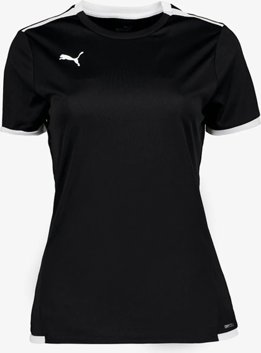 PUMA Teamliga Jersey Dames Voetbalshirt - XL - Zwart
