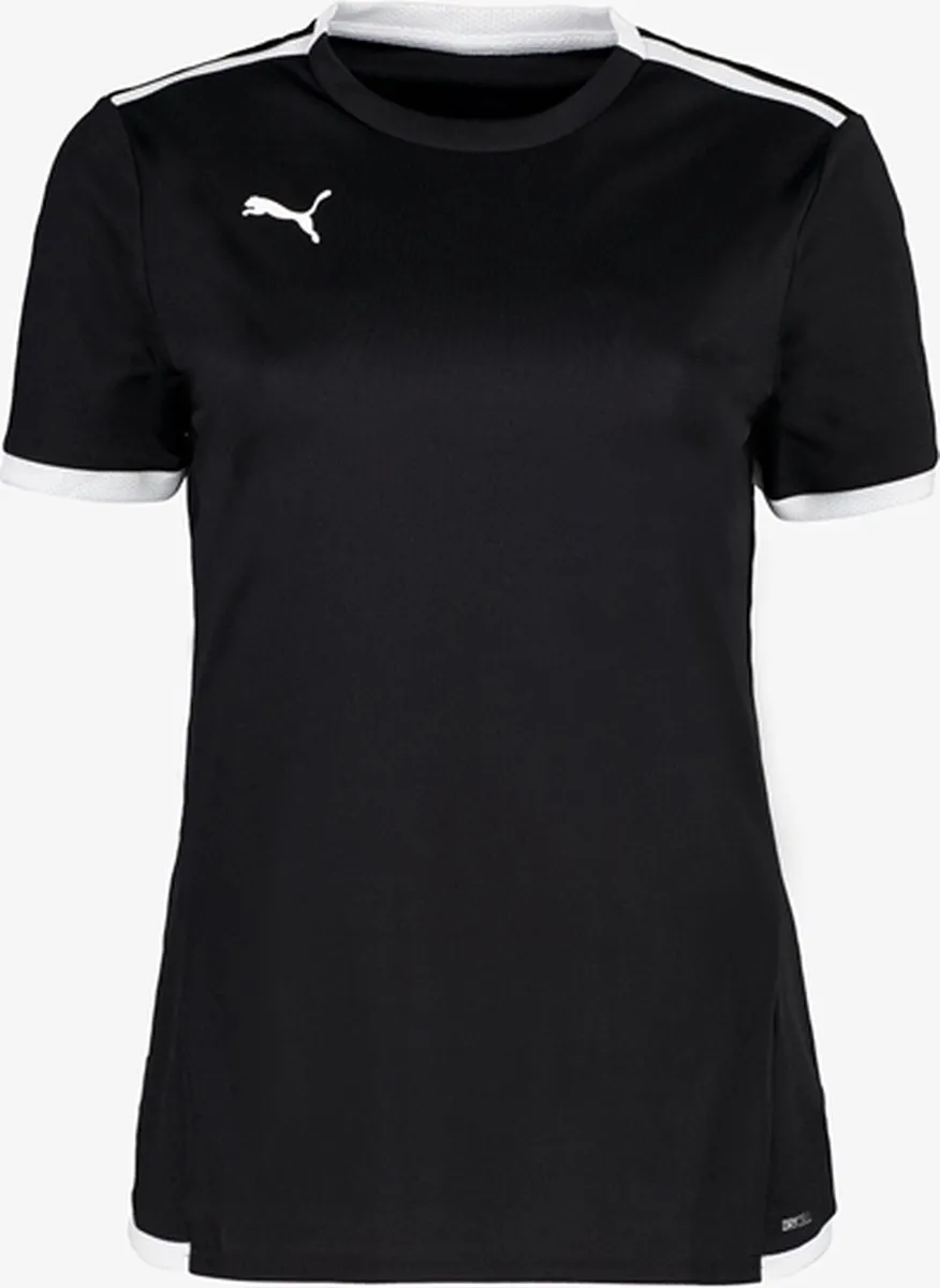 PUMA Teamliga Jersey Dames Voetbalshirt - XL - Zwart