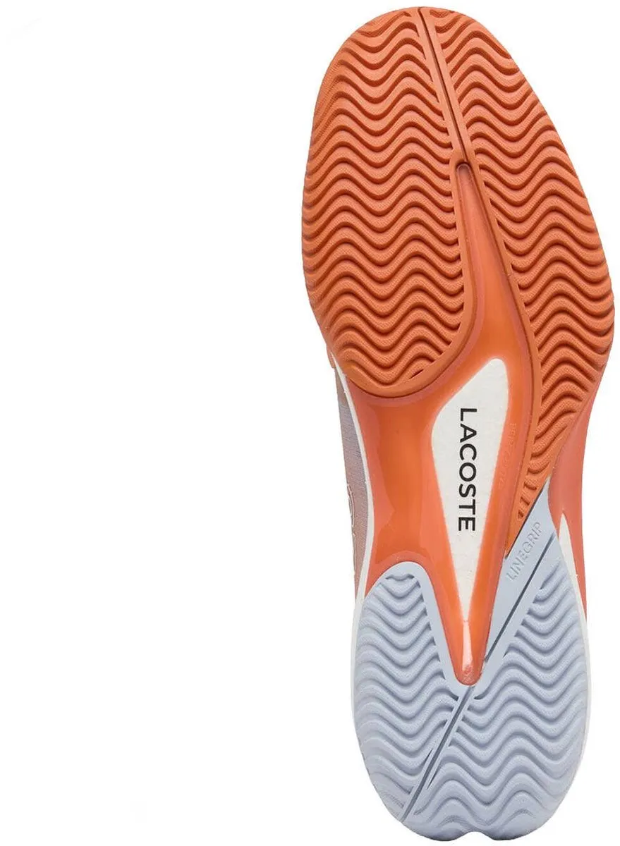 Lacoste Ag-Lt Lite Clay Court Schoenen - Light Blue/Orange