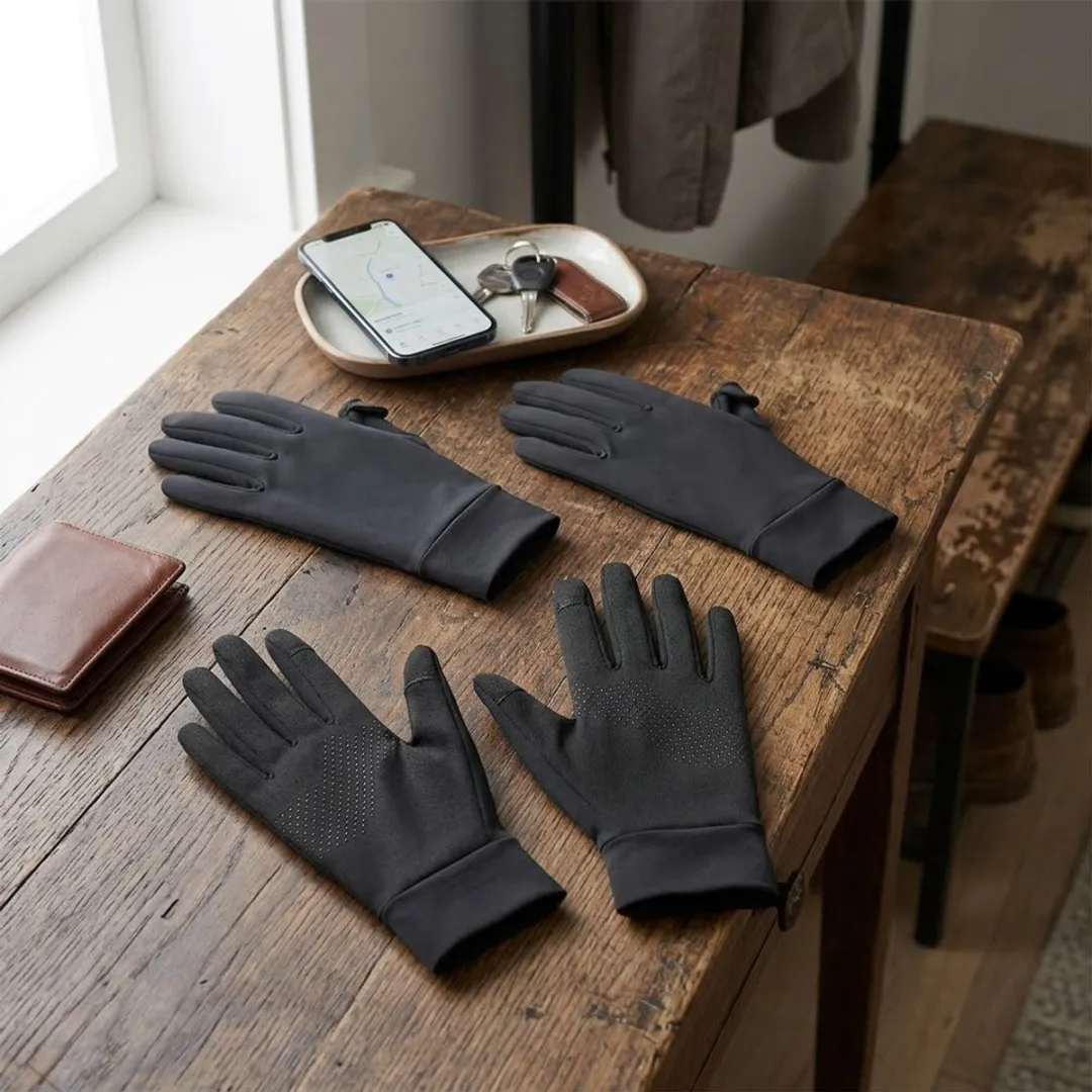 NUVEX Hardloop Handschoenen - 2 Paar Zwart