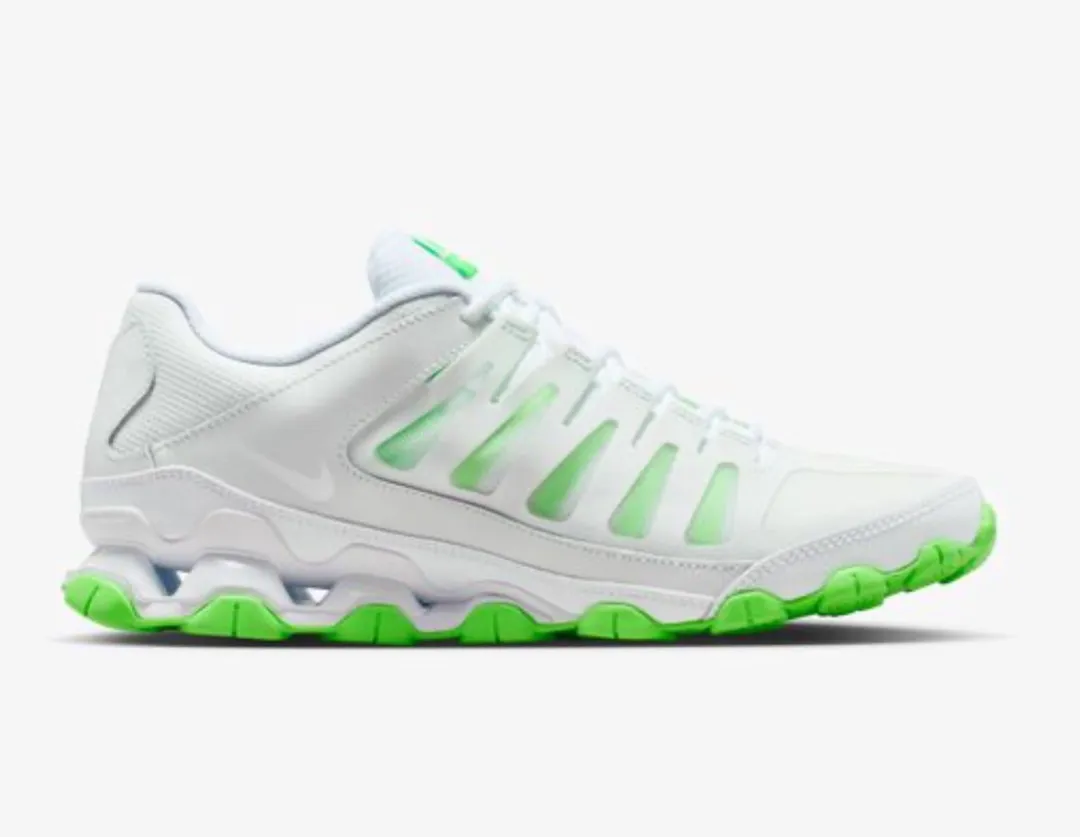 Nike Reax 8 TR Trainingsschoenen 621716 106 - Maat 42.5 - Wit/ Groen