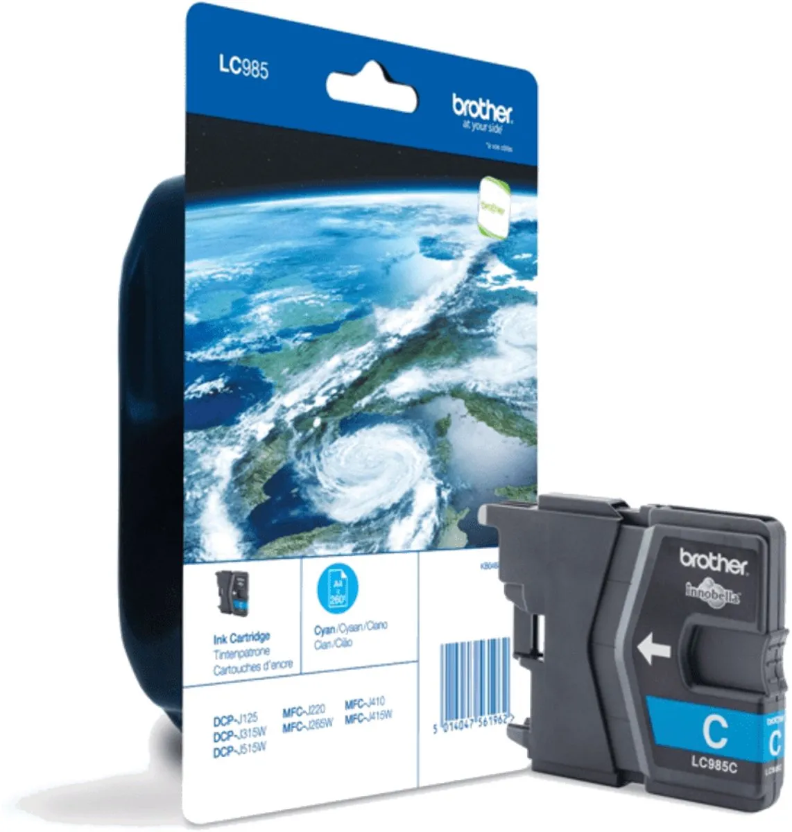 Brother LC-985CBP Inktcartridge - Cyaan