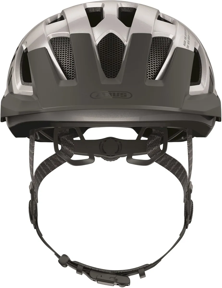 ABUS Urban-I 3.0 ACE Helm - Zilver - 56-61cm