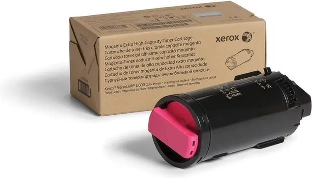 Xerox VLC600/VLC605 Magenta Tonercartridge 106R03893 - 16.800 pagina's - afbeelding 2 van 2