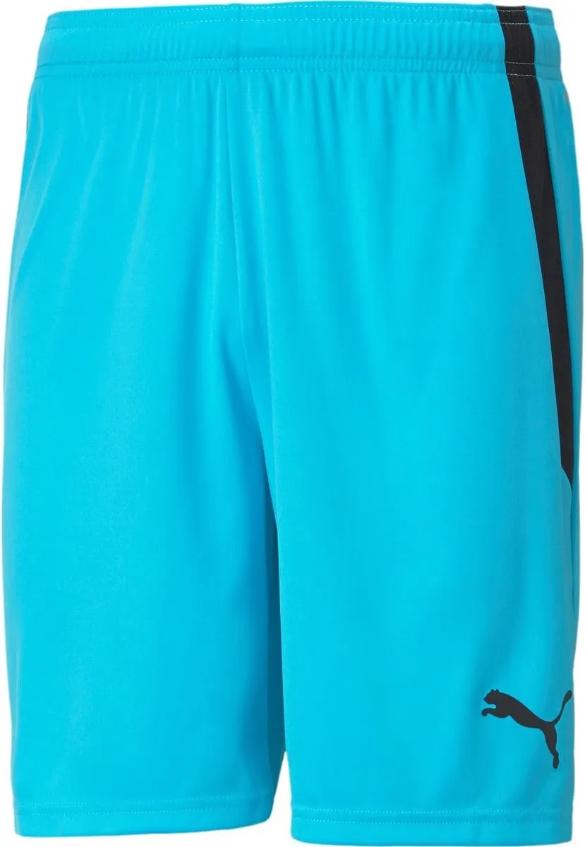 PUMA Teamliga Short Kinderen 140 - Lichtblauw