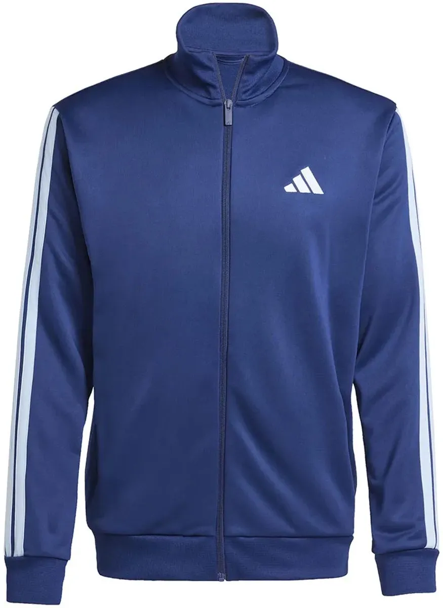 Adidas Sport M 3S Ft Tt Ts Trainingspak - Blauw L