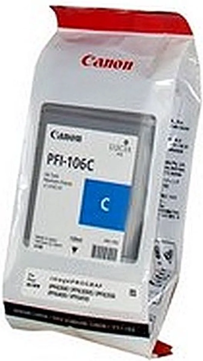 Canon PFI-106C Cyaan Inktcartridge 130ml