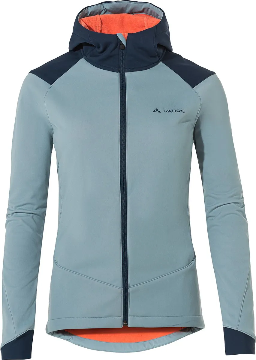 Vaude Qimsa Softshell Jas - Cloudy Blue - Maat 44