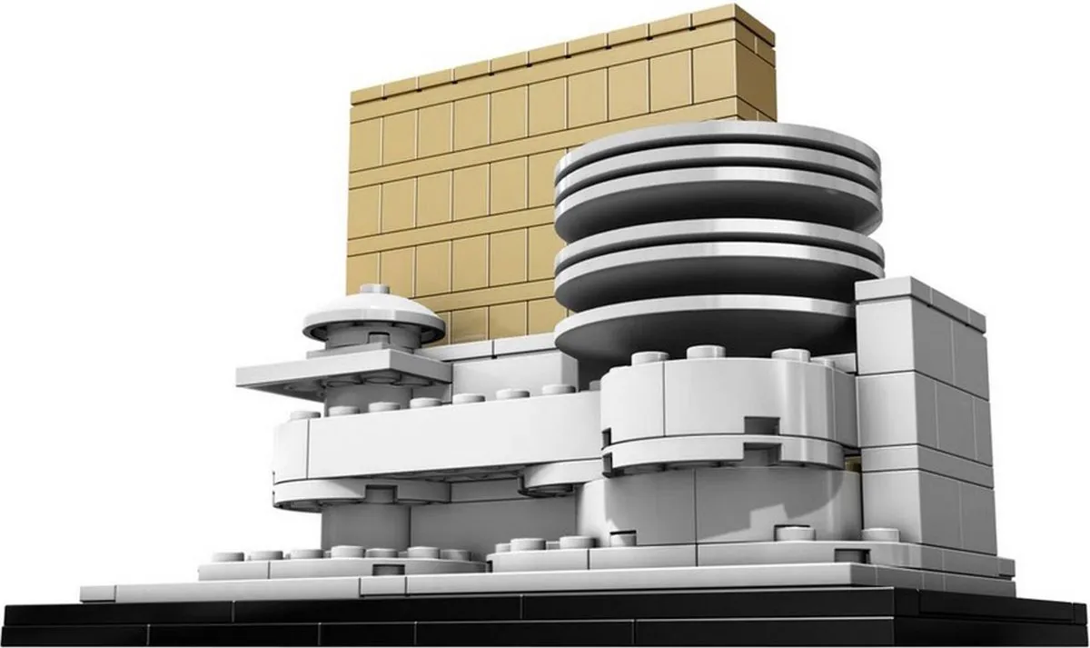 LEGO Architecture Solomon R. Guggenheim Museum 21004 - 208 Stukken - Multicolor - afbeelding 3 van 3